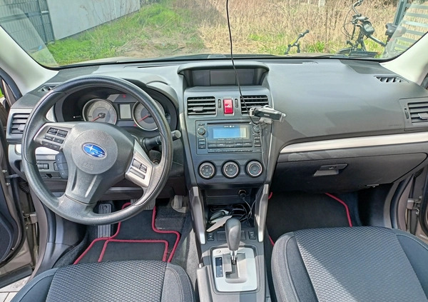 Subaru Forester cena 50900 przebieg: 148000, rok produkcji 2015 z Warszawa małe 172